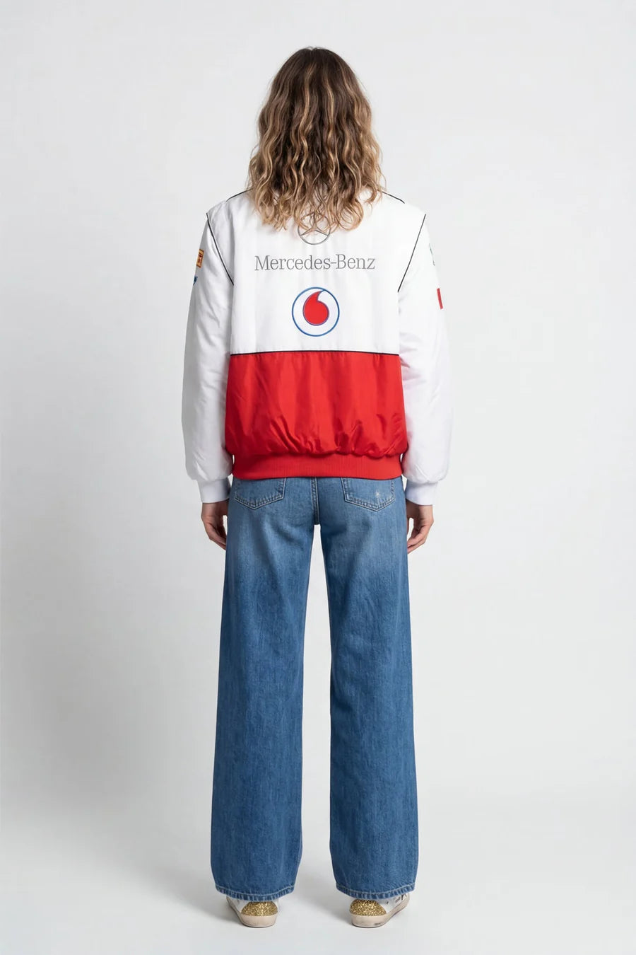MERCEDES RACING JACKET WHITE