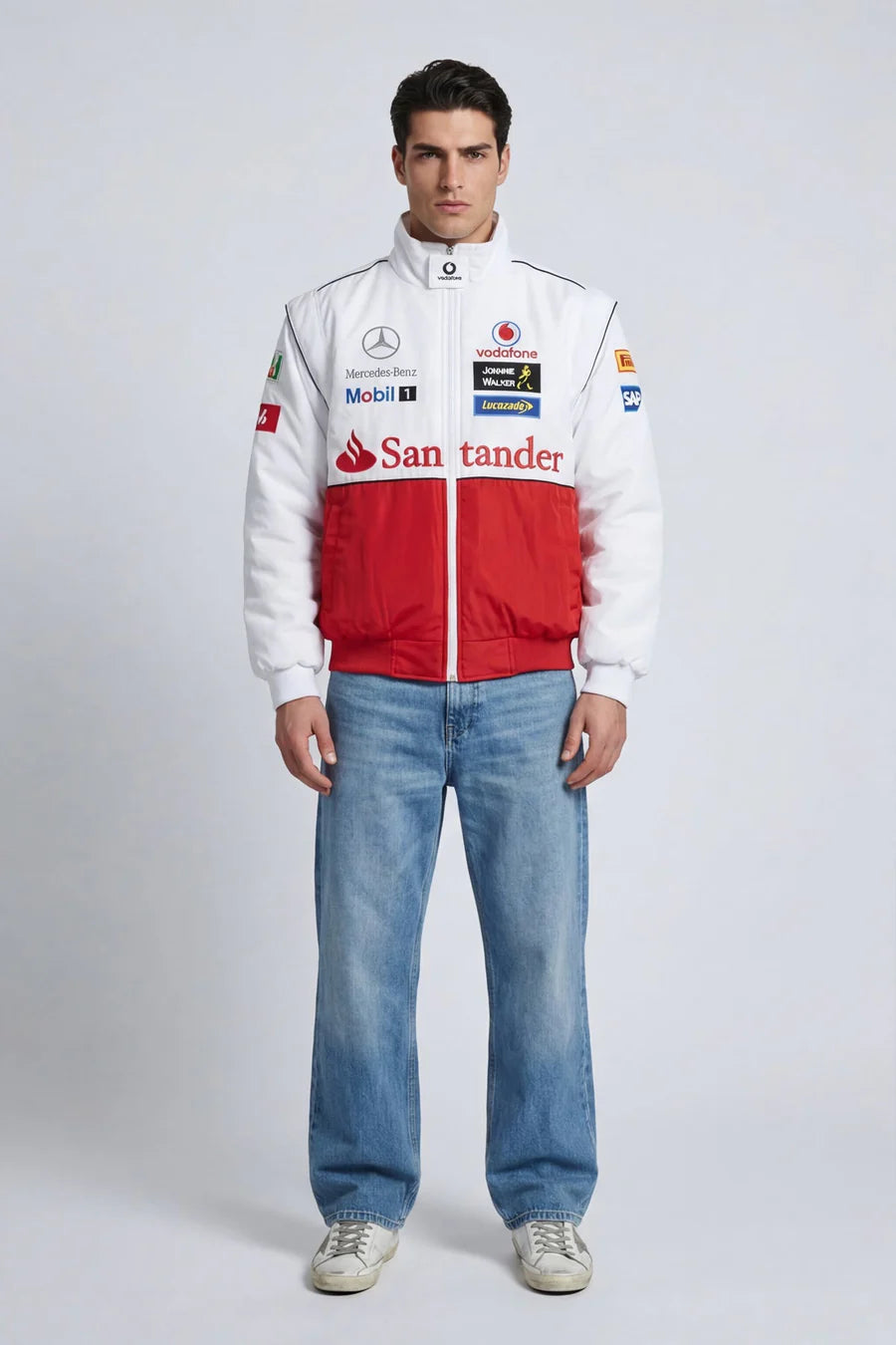 MERCEDES RACING JACKET WHITE