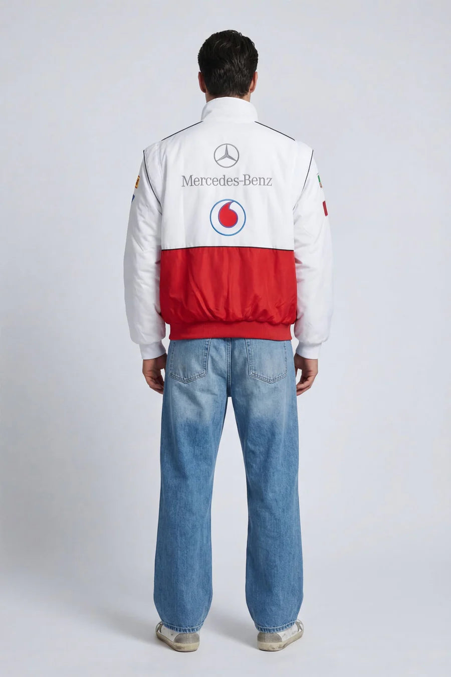 MERCEDES RACING JACKET WHITE